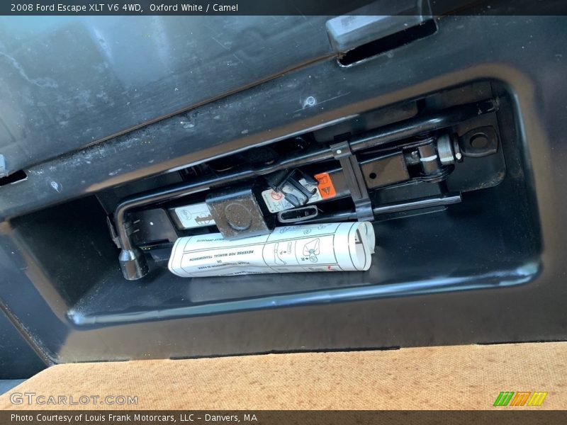Oxford White / Camel 2008 Ford Escape XLT V6 4WD