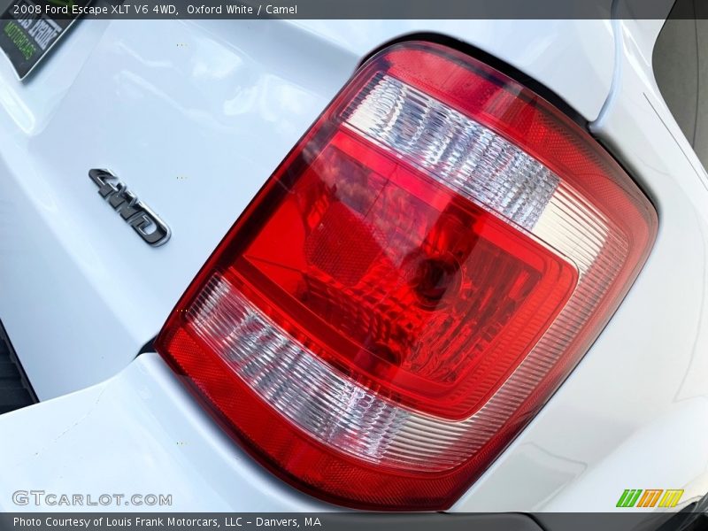Oxford White / Camel 2008 Ford Escape XLT V6 4WD
