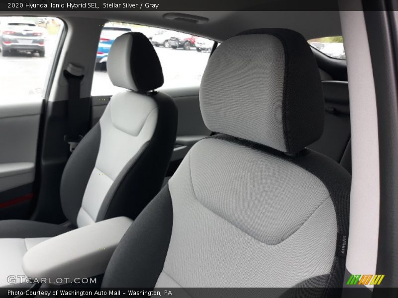 Stellar Silver / Gray 2020 Hyundai Ioniq Hybrid SEL