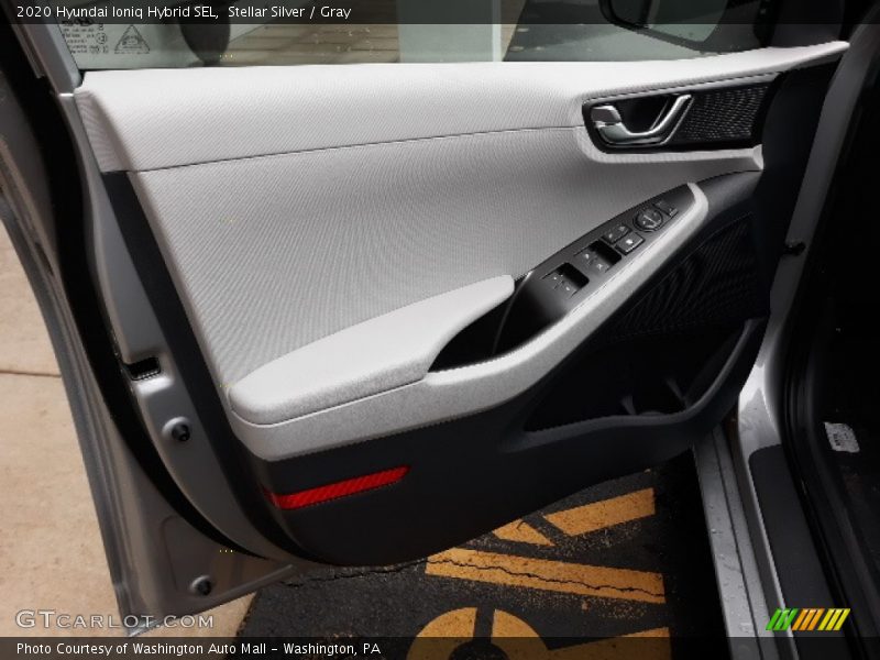 Stellar Silver / Gray 2020 Hyundai Ioniq Hybrid SEL