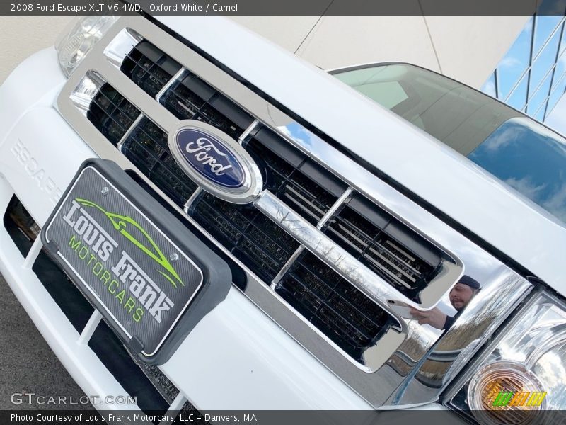 Oxford White / Camel 2008 Ford Escape XLT V6 4WD