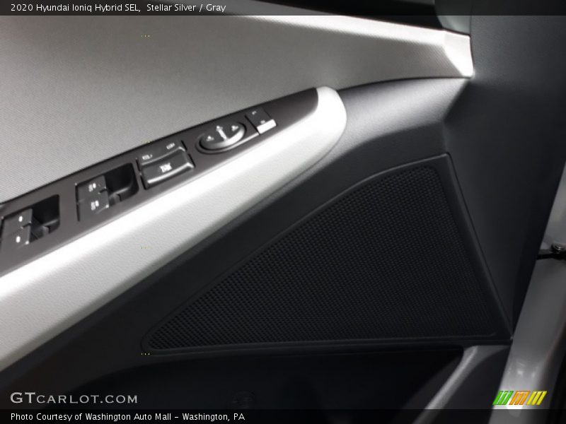 Stellar Silver / Gray 2020 Hyundai Ioniq Hybrid SEL
