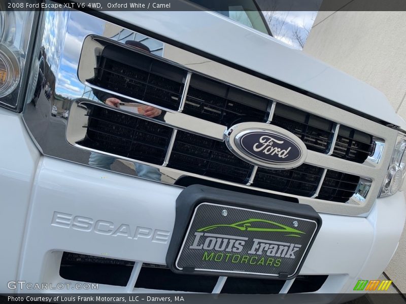 Oxford White / Camel 2008 Ford Escape XLT V6 4WD