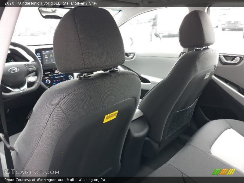 Stellar Silver / Gray 2020 Hyundai Ioniq Hybrid SEL