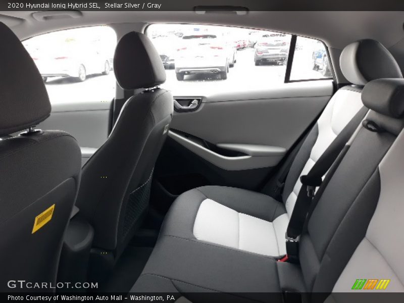 Stellar Silver / Gray 2020 Hyundai Ioniq Hybrid SEL