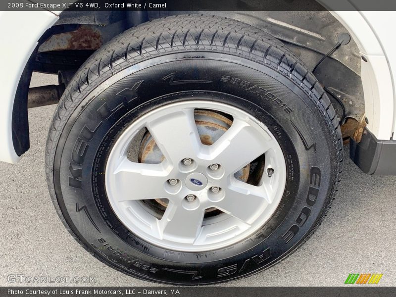 Oxford White / Camel 2008 Ford Escape XLT V6 4WD