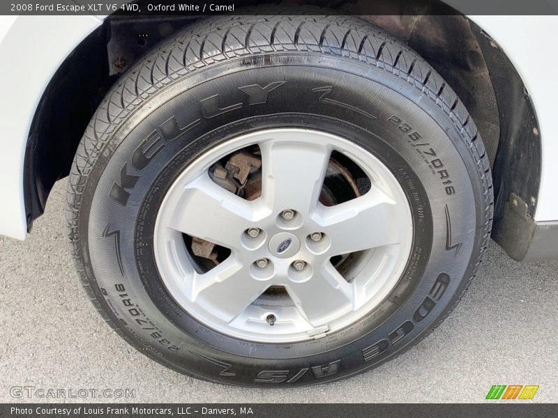 Oxford White / Camel 2008 Ford Escape XLT V6 4WD