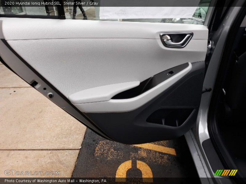Stellar Silver / Gray 2020 Hyundai Ioniq Hybrid SEL