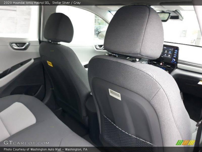 Stellar Silver / Gray 2020 Hyundai Ioniq Hybrid SEL