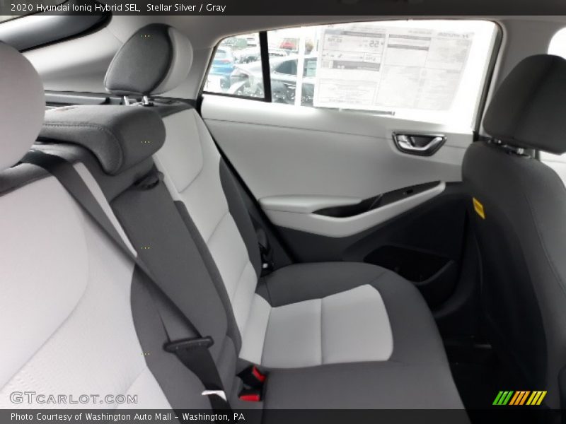 Stellar Silver / Gray 2020 Hyundai Ioniq Hybrid SEL
