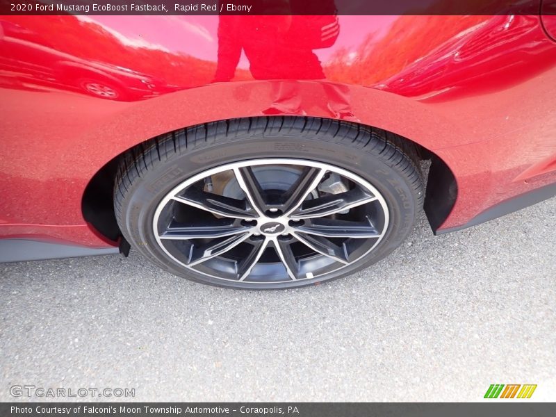 Rapid Red / Ebony 2020 Ford Mustang EcoBoost Fastback