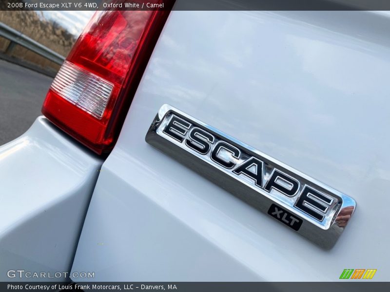 Oxford White / Camel 2008 Ford Escape XLT V6 4WD