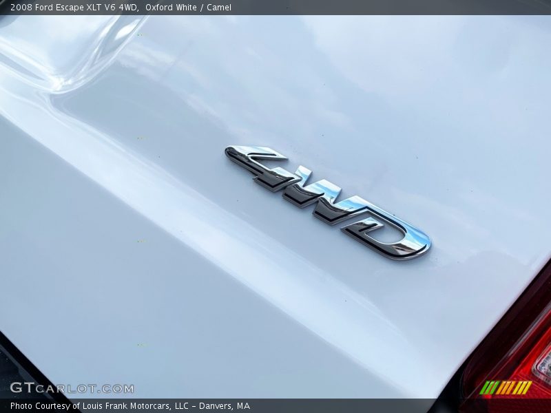 Oxford White / Camel 2008 Ford Escape XLT V6 4WD