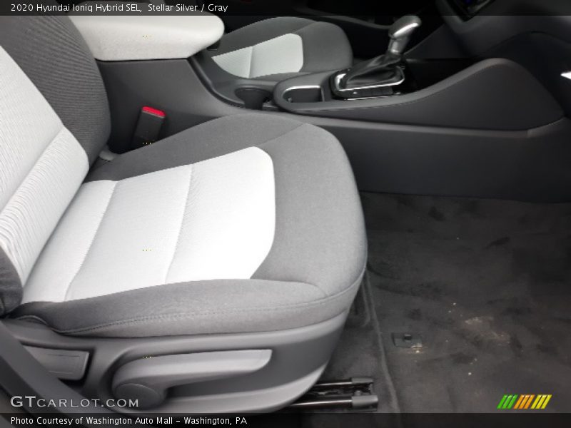 Stellar Silver / Gray 2020 Hyundai Ioniq Hybrid SEL