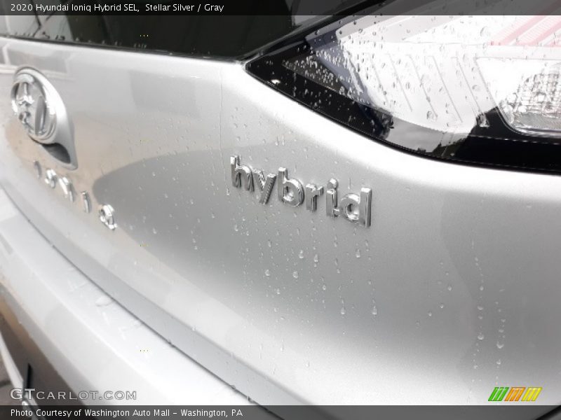 Stellar Silver / Gray 2020 Hyundai Ioniq Hybrid SEL