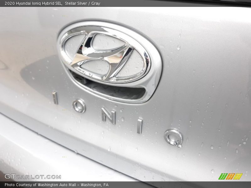 Stellar Silver / Gray 2020 Hyundai Ioniq Hybrid SEL