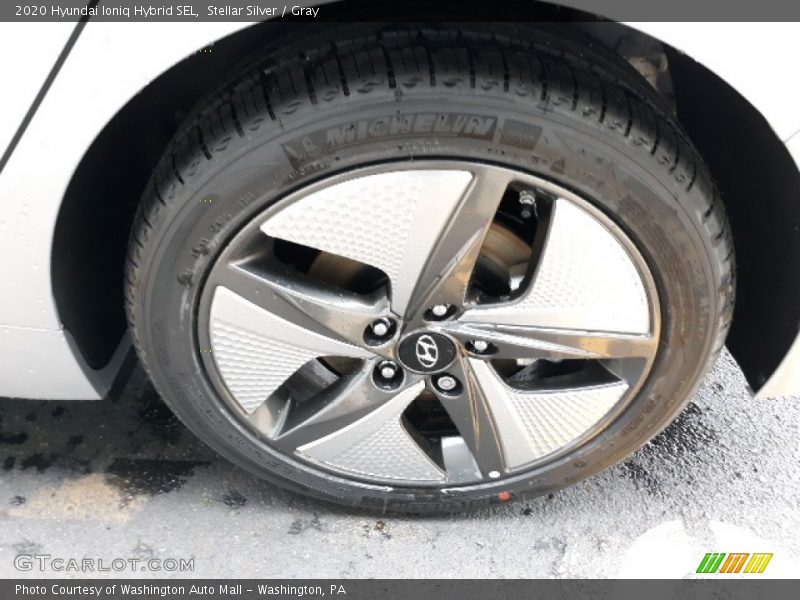 Stellar Silver / Gray 2020 Hyundai Ioniq Hybrid SEL