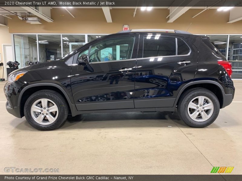 Mosaic Black Metallic / Jet Black 2020 Chevrolet Trax LT AWD