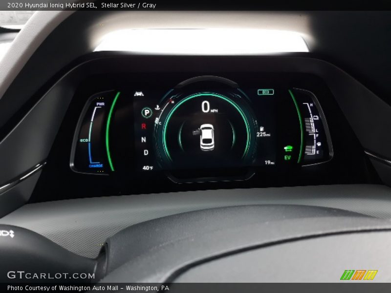 Stellar Silver / Gray 2020 Hyundai Ioniq Hybrid SEL