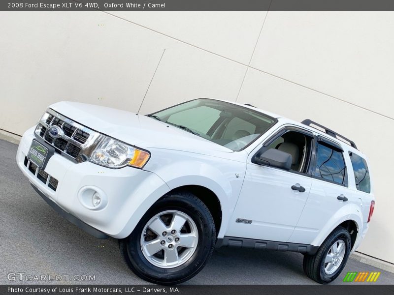 Oxford White / Camel 2008 Ford Escape XLT V6 4WD