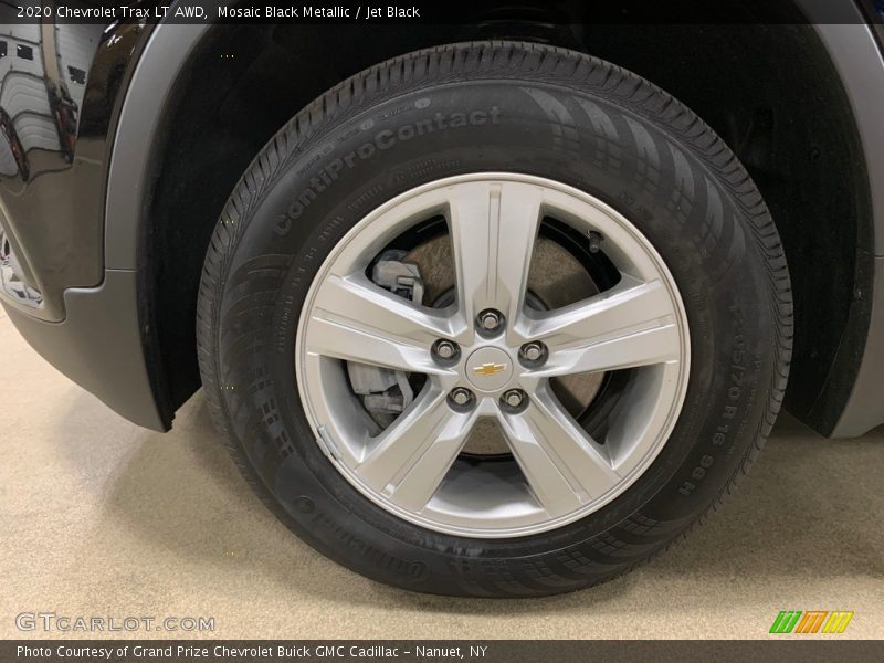 Mosaic Black Metallic / Jet Black 2020 Chevrolet Trax LT AWD