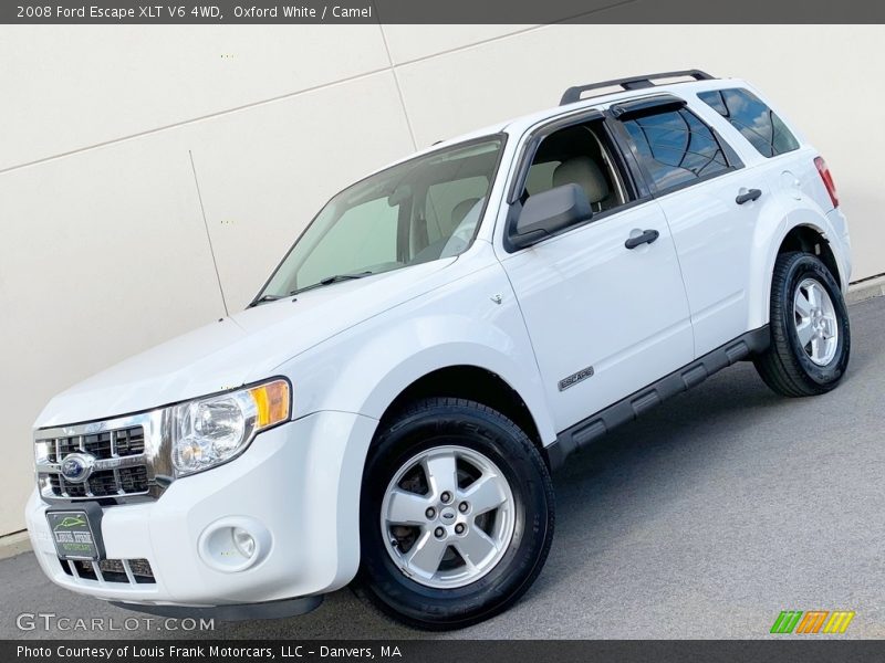 Oxford White / Camel 2008 Ford Escape XLT V6 4WD