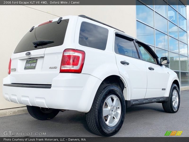 Oxford White / Camel 2008 Ford Escape XLT V6 4WD