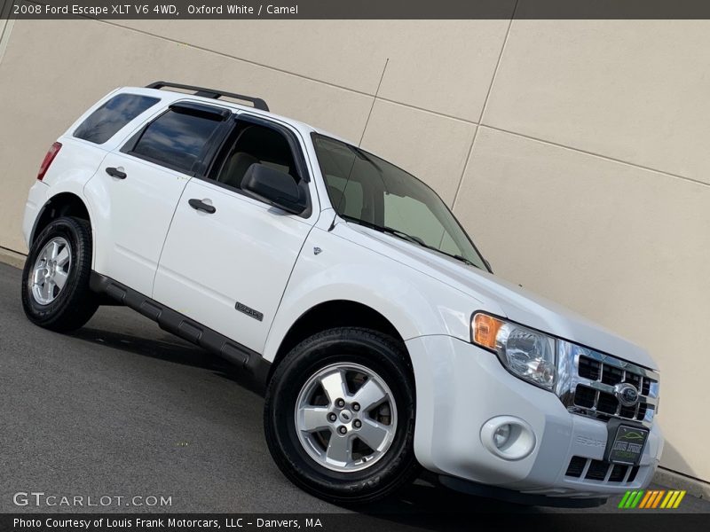Oxford White / Camel 2008 Ford Escape XLT V6 4WD