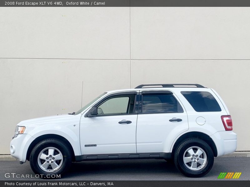 Oxford White / Camel 2008 Ford Escape XLT V6 4WD