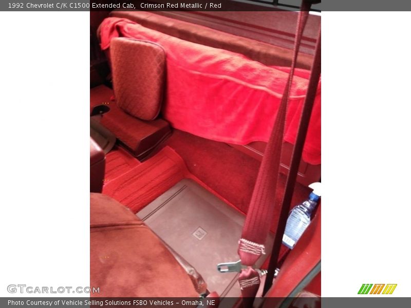 Rear Seat of 1992 C/K C1500 Extended Cab