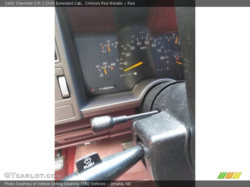  1992 C/K C1500 Extended Cab C1500 Extended Cab Gauges