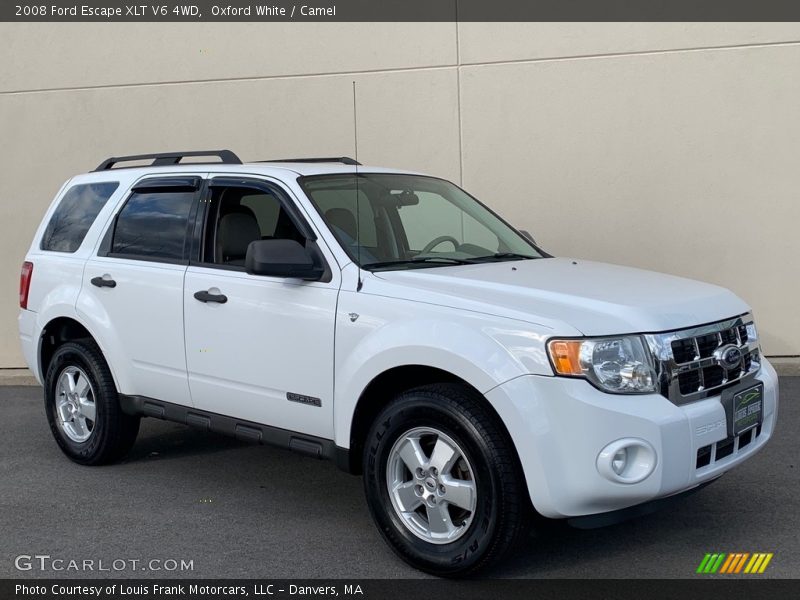 Oxford White / Camel 2008 Ford Escape XLT V6 4WD