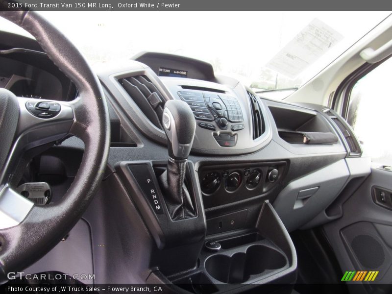 Oxford White / Pewter 2015 Ford Transit Van 150 MR Long