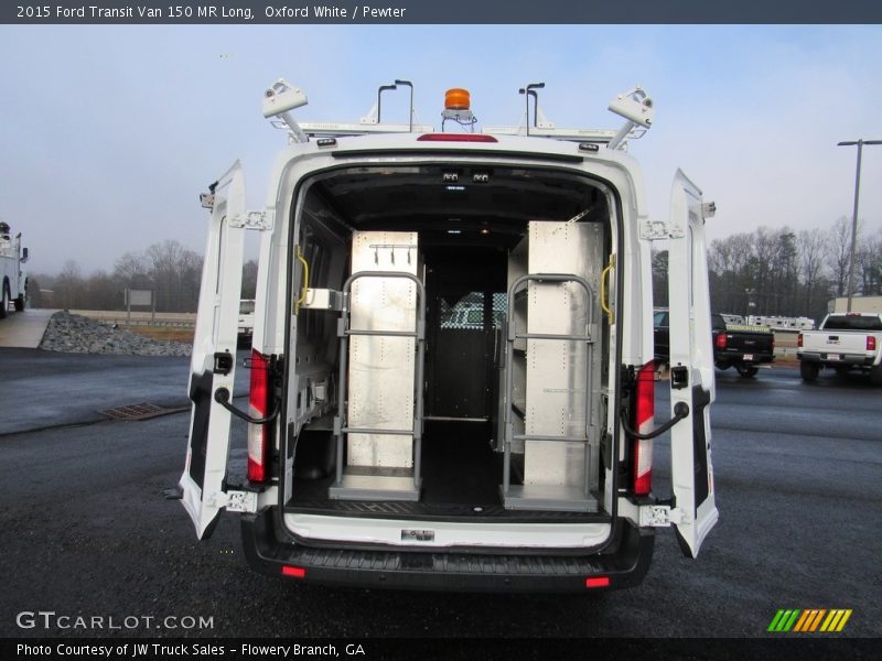 Oxford White / Pewter 2015 Ford Transit Van 150 MR Long