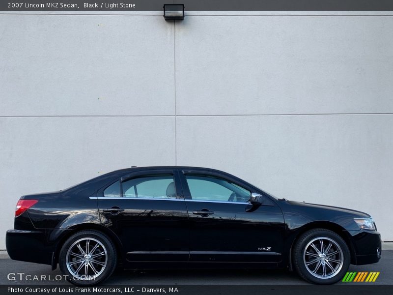 Black / Light Stone 2007 Lincoln MKZ Sedan