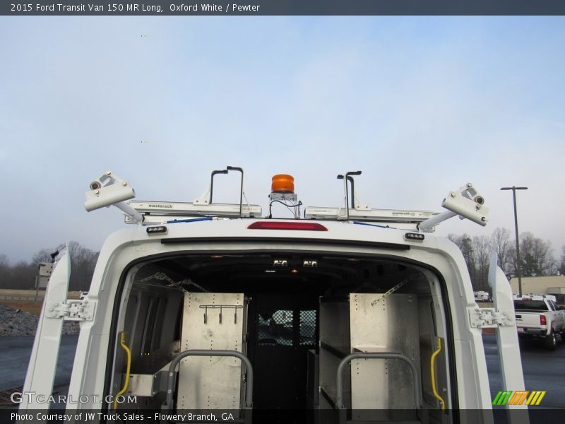 Oxford White / Pewter 2015 Ford Transit Van 150 MR Long