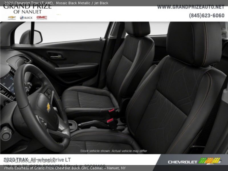 Mosaic Black Metallic / Jet Black 2020 Chevrolet Trax LT AWD