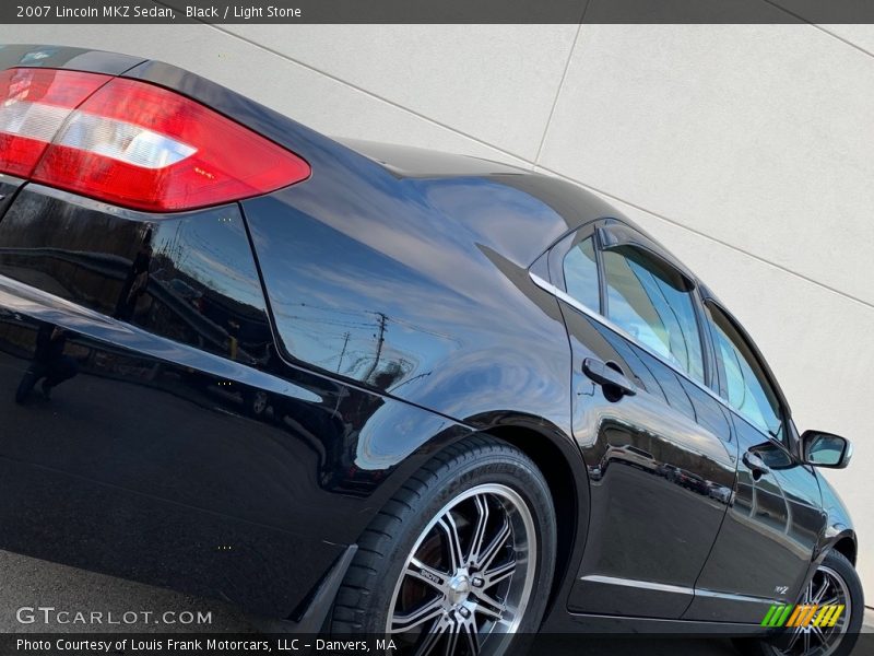 Black / Light Stone 2007 Lincoln MKZ Sedan