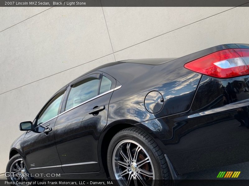 Black / Light Stone 2007 Lincoln MKZ Sedan