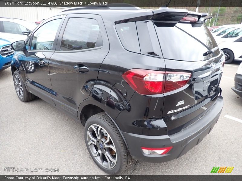 Shadow Black / Ebony Black 2020 Ford EcoSport SES 4WD