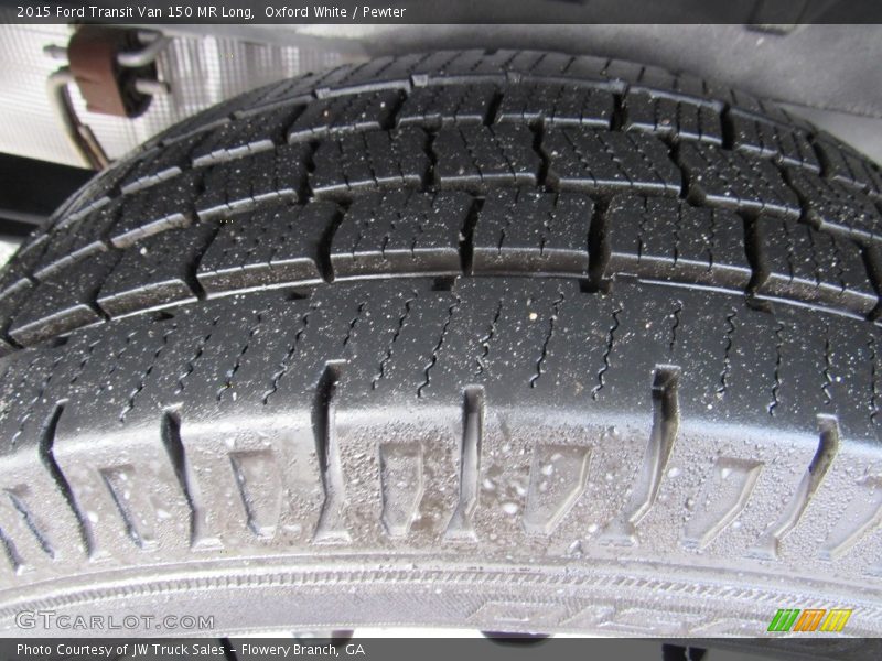 Oxford White / Pewter 2015 Ford Transit Van 150 MR Long