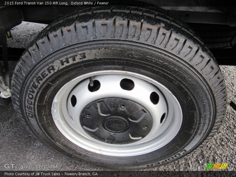 Oxford White / Pewter 2015 Ford Transit Van 150 MR Long