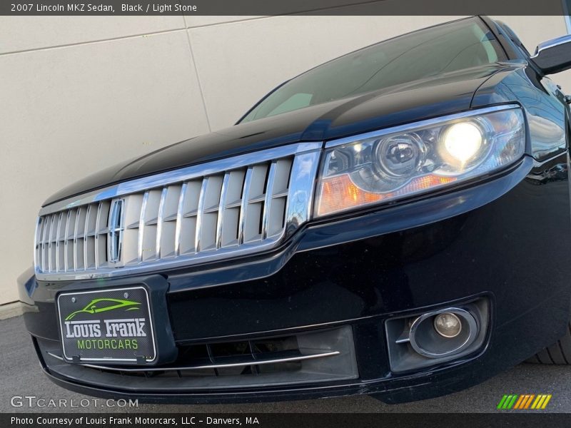 Black / Light Stone 2007 Lincoln MKZ Sedan