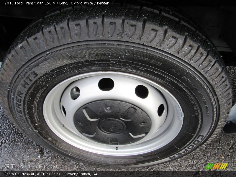 Oxford White / Pewter 2015 Ford Transit Van 150 MR Long
