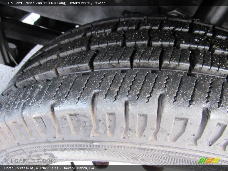 Oxford White / Pewter 2015 Ford Transit Van 150 MR Long