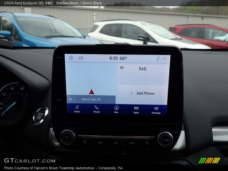 Shadow Black / Ebony Black 2020 Ford EcoSport SES 4WD