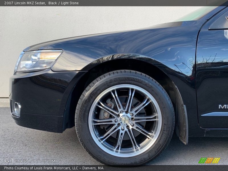 Black / Light Stone 2007 Lincoln MKZ Sedan