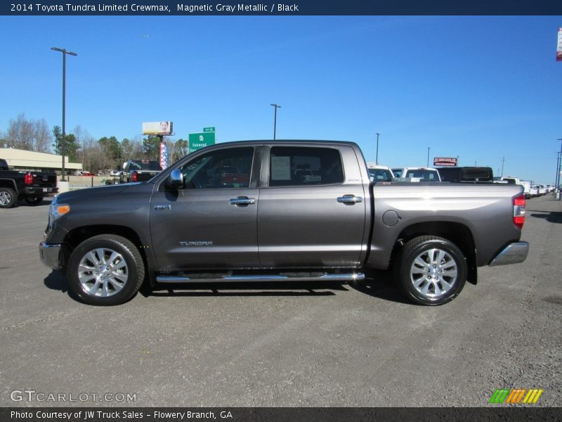 Magnetic Gray Metallic / Black 2014 Toyota Tundra Limited Crewmax