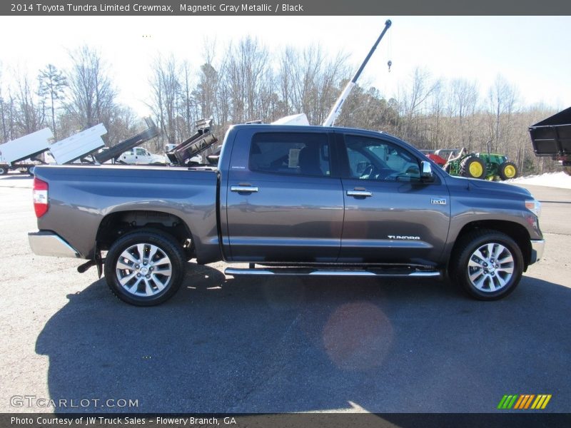 Magnetic Gray Metallic / Black 2014 Toyota Tundra Limited Crewmax