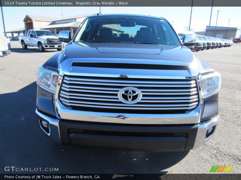 Magnetic Gray Metallic / Black 2014 Toyota Tundra Limited Crewmax